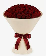 Букет 101 Бордовая роза Блэк Бакарра в Панахесе