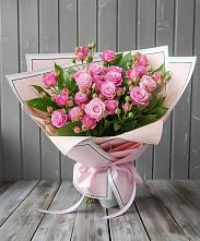 Букет Розовый кустик #REPLACE_PRED# Панахесе