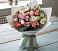 Букет цветов из: Розы, Лизиантусы и Гвоздики в Панахесе