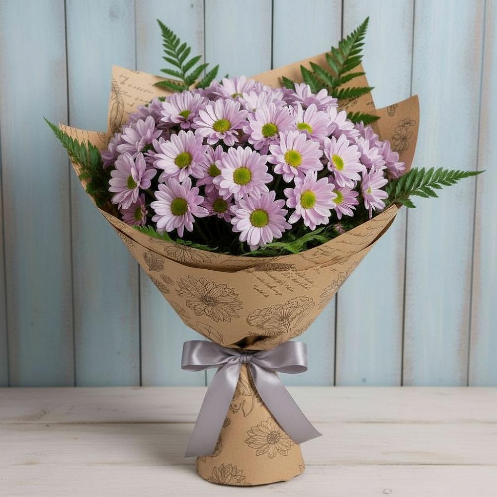 Букет цветов из: Хризантемы в Панахесе