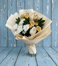 Букет цветов из:  Розы и Хризантемы #REPLACE_PRED# Панахесе