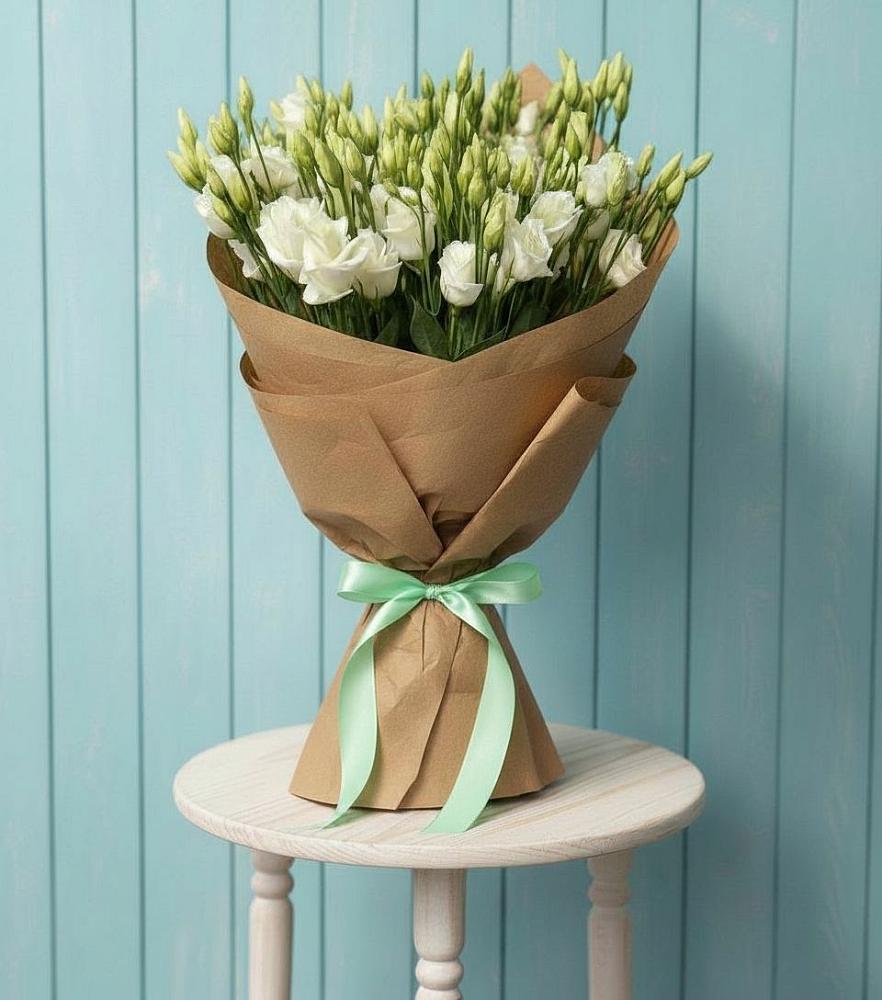 Букет цветов из: Лизиантусы в Панахесе