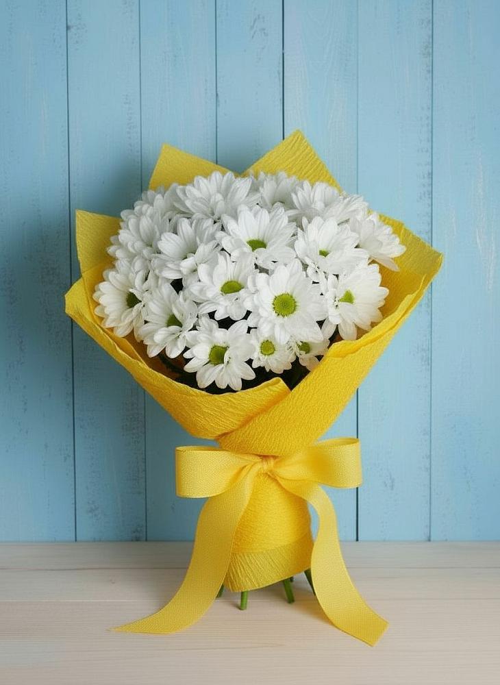 Букет цветов из: Хризантемы в Панахесе