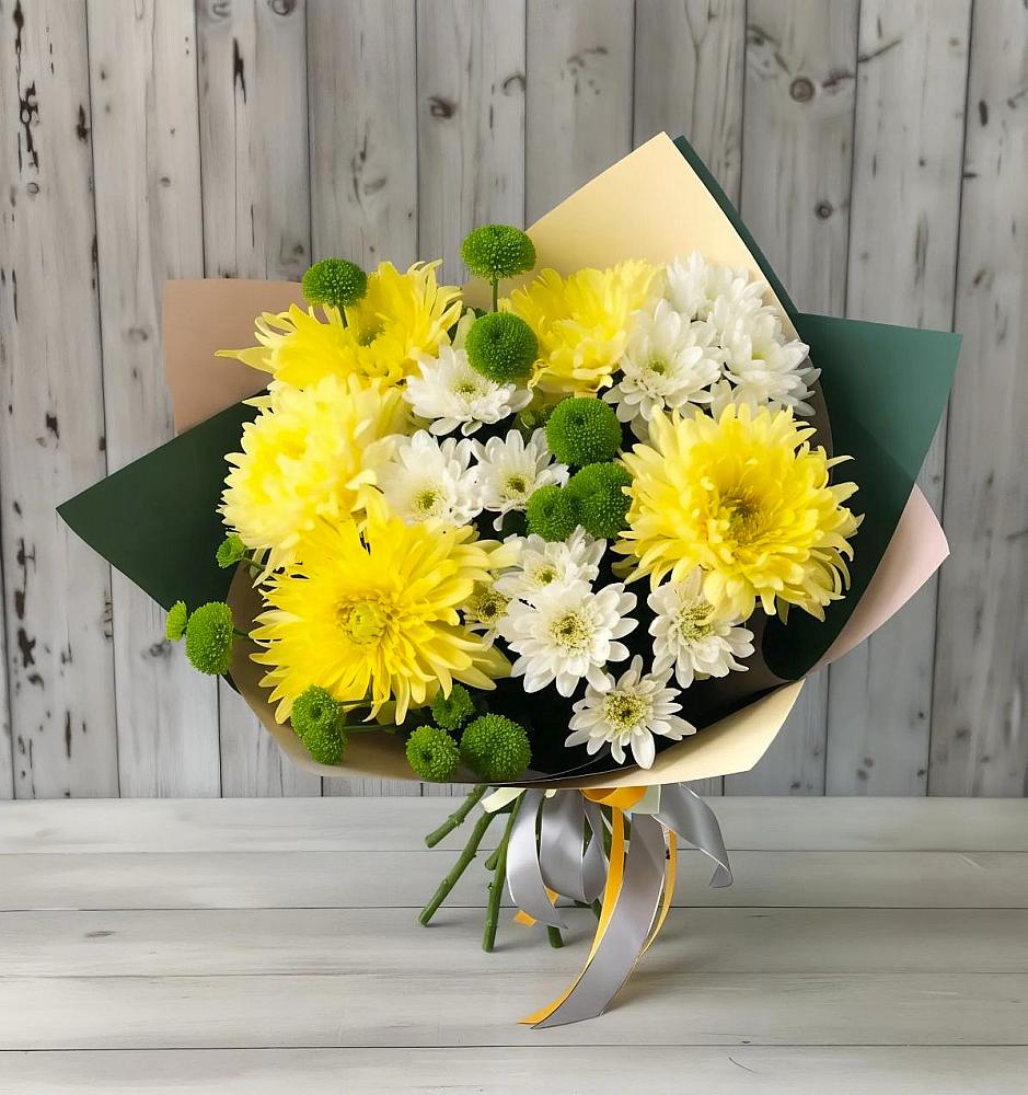 Букет цветов из: Хризантемы в Панахесе