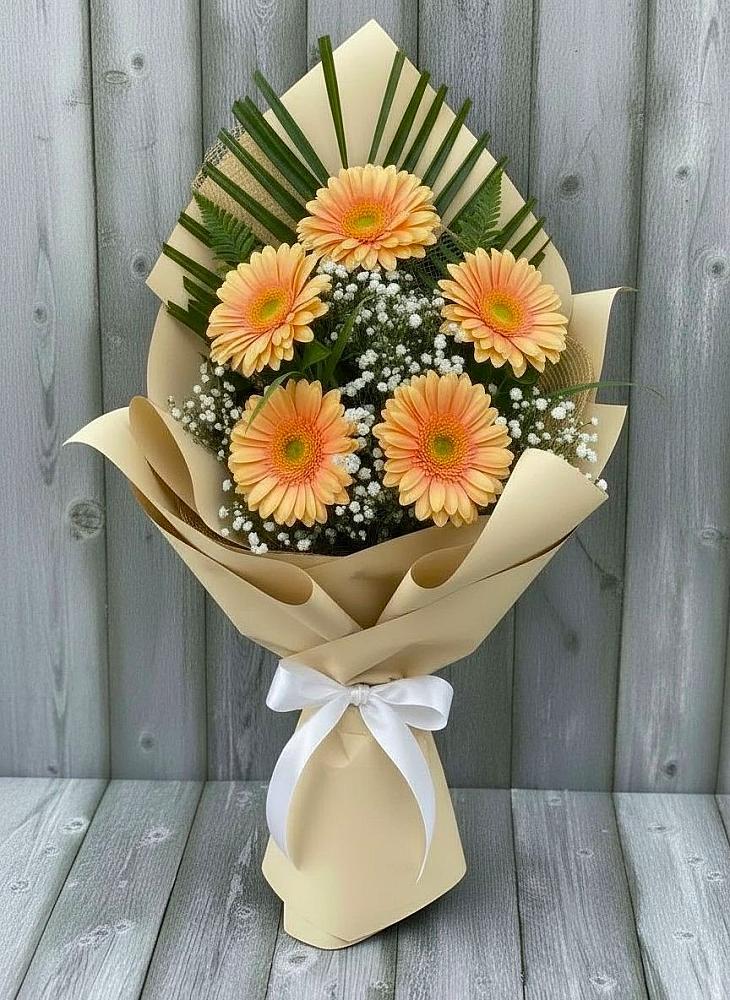 Букет цветов из: Герберы в Панахесе