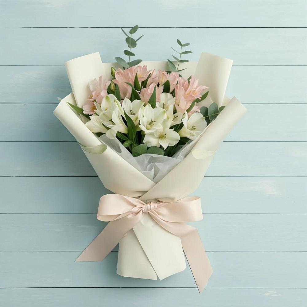 Букет цветов из: Альстромерии в Панахесе