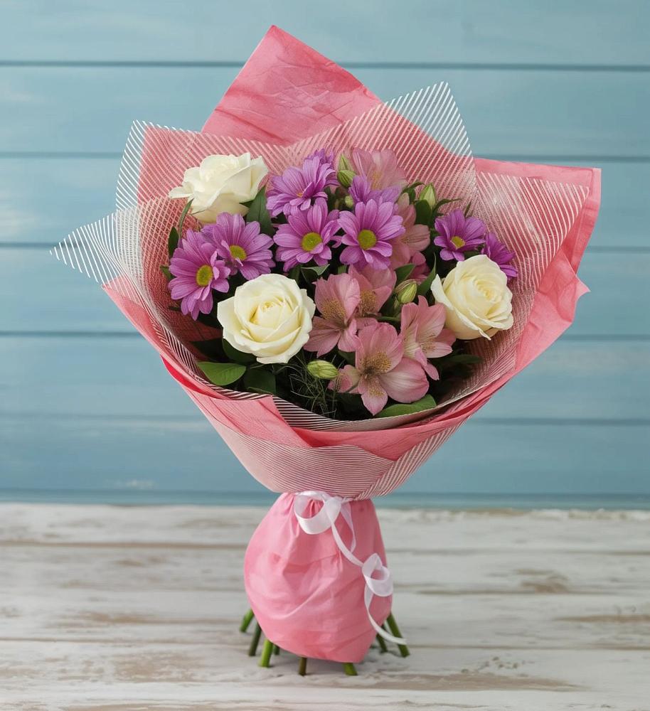 Букет цветов из: Герберы в Панахесе