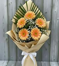 Букет цветов из:  Герберы #REPLACE_PRED# Панахесе