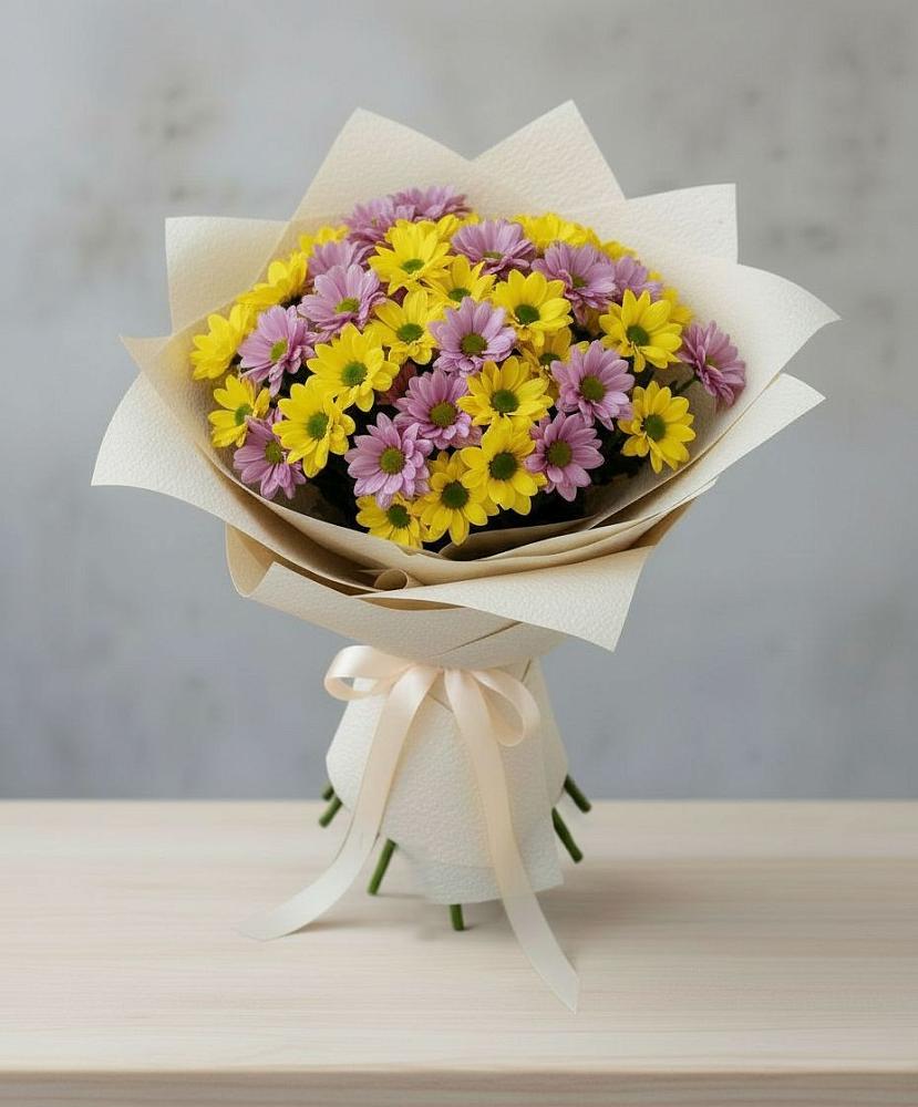 Букет цветов из: Хризантемы в Панахесе